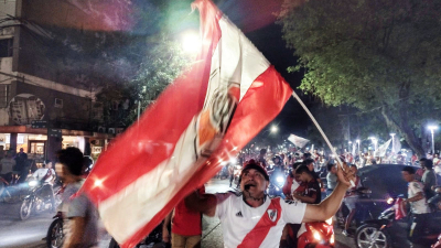 Así festejó la hinchada de River en Resistencia el título de Campeón del Torneo Argentino