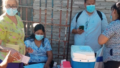 Vacuna anti-Covid: comenzó el operativo rastrillaje en toda la provincia