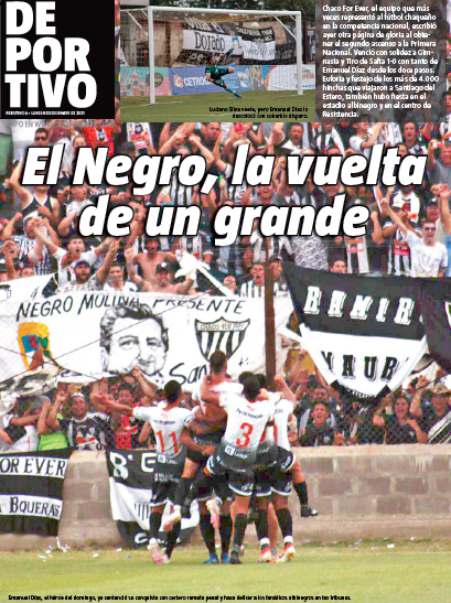 El Negro, la vuelta de un grande