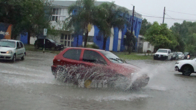 Resistencia bajo alerta por tormentas