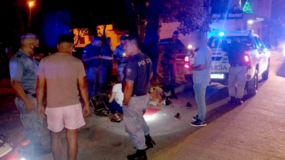 Caminaba por Sarmiento y su actitud delató sus verdaderas intenciones