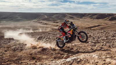 Dakar 2022: Kevin Benavides quedó tercero en motos en la general
