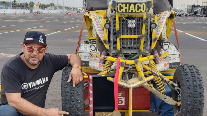 Carlos Verza en su aventura por el desierto: "Todo a pulmón"