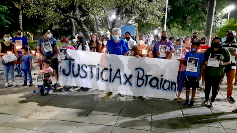 San Bernardo: vecinos marcharon pidiendo justicia por Braian Montenegro