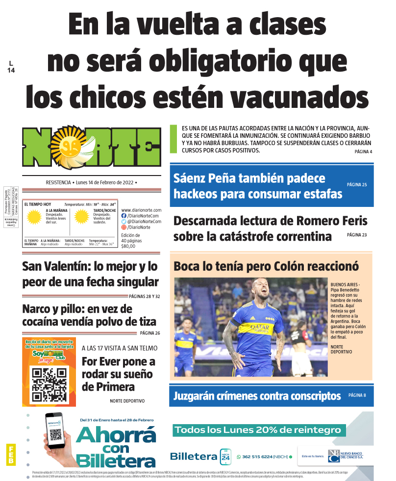 Edición del 14-02-2022