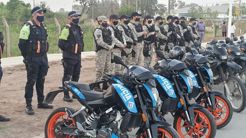 Continúan los operativos preventivos del delito y seguridad vial en la zona Norte