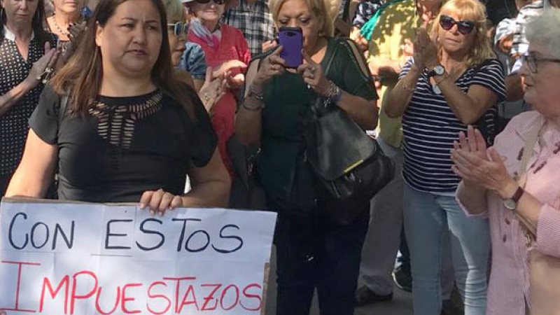 "La gestión de Gustavo Martínez se basa en el atropello a los contribuyentes"