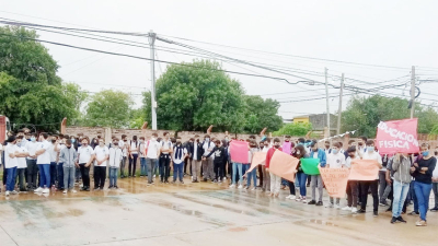 La Escuela Técnica 33 lucha por preservar su patio deportivo