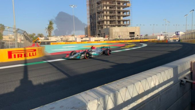 Terror en la Fórmula 1: un misil impactó cerca del autódromo de Jeddah
