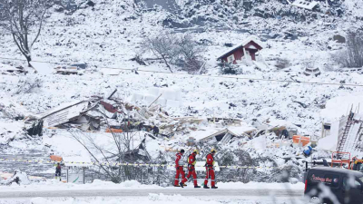 Tres muertos por avalancha en Noruega 