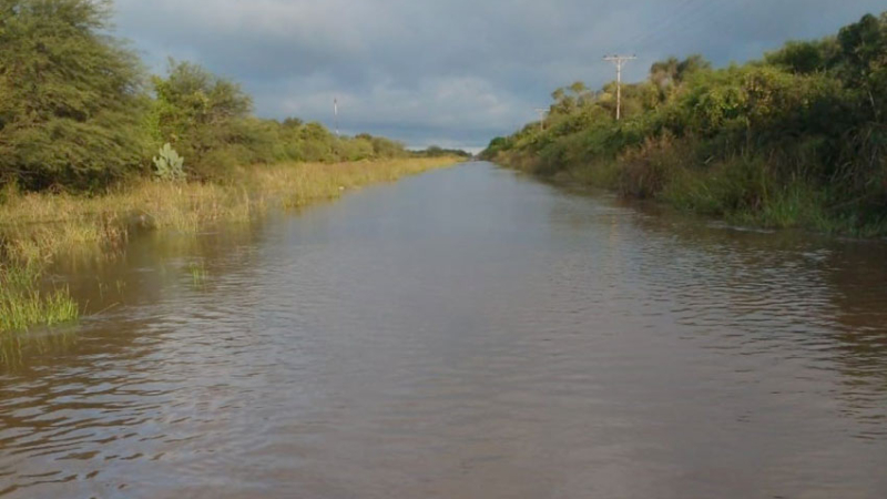 Campos anegados: productores vuelven a reclamar obras urgentes