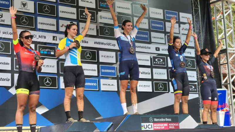 La argentina Julieta Benedetti se consagró campeona del Mundo de ciclismo en Brasil