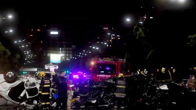 Accidente trágico en Palermo: dos muertos y 10 heridos en un choque múltiple
