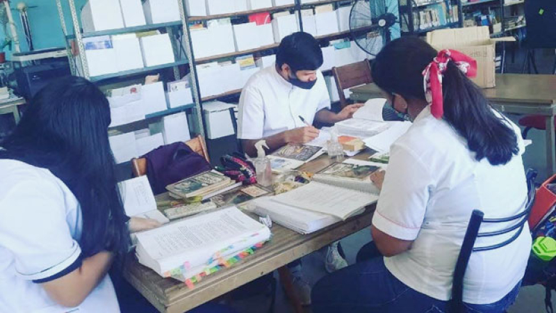 Incendio en el municipio Barranqueras: el fuego consumió la histórica biblioteca Mariano Moreno