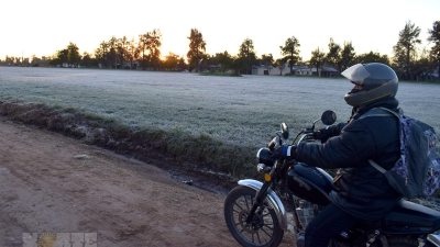 Sáenz Peña amaneció con 2,5 grados bajos cero