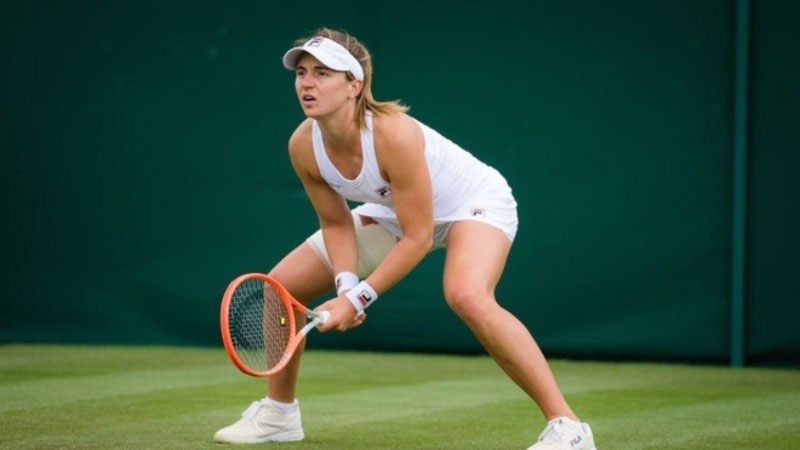 Wimbledon Podoroska volvió a la actividad con triunfo