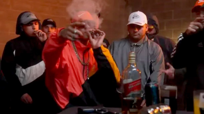 El nuevo video de L-Gante: ¿apología de las drogas, armas y alcohol?