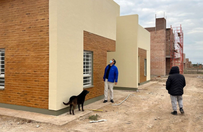 Capitanich verificó los avances de obras en la zona sur de la ciudad