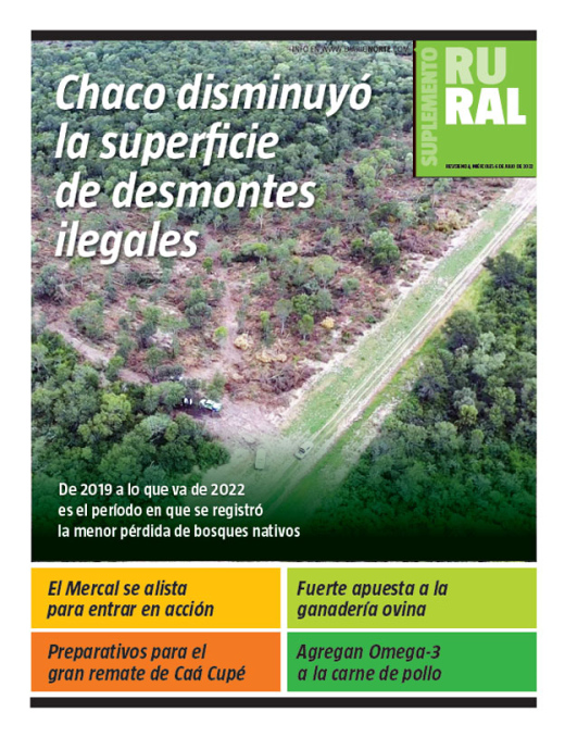 Chaco disminuyó la superficie de desmontes ilegales