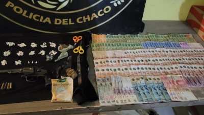 Narcomenudeo: 25 detenidos, 14 allanamientos, cuatro armas y más de 320 mil pesos