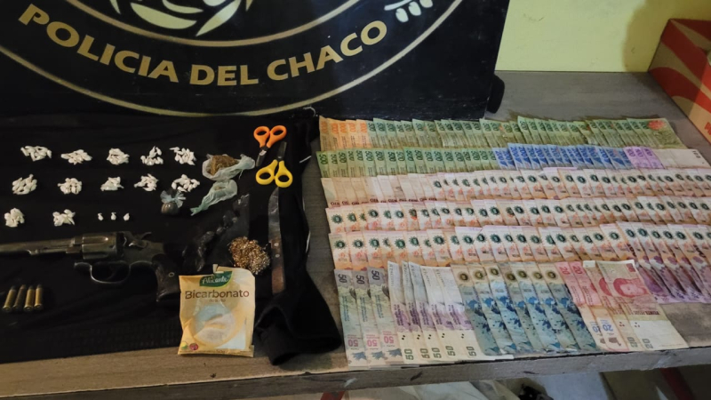 Narcomenudeo: 25 detenidos, 14 allanamientos, cuatro armas y más de 320 mil pesos