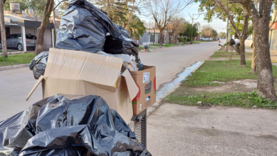 Malestar en un barrio de Resistencia por la nula recolección de residuos