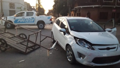 Aída Ayala involucrada en un siniestro vial: chocó contra una moto que tenía un "carrito"