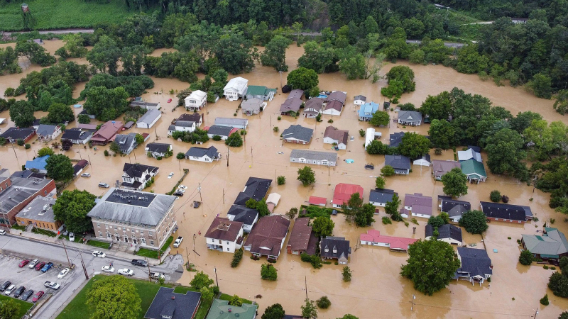 EEUU: al menos 25 muertos por las mortíferas inundaciones en el este de Kentucky