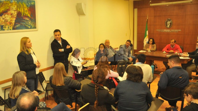 Zalazar-Nicoloff, los candidatos del Consejo de Abogados