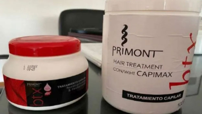 Prohibieron tres tratamientos capilares falsificados