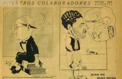 El caricaturista de los principios de Resistencia