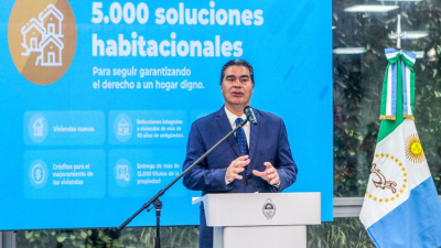 El gobierno proyecta construir 3.000 viviendas y refaccionar o ampliar 2.000