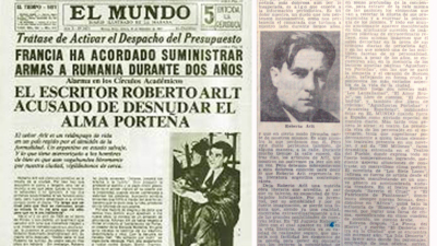 Roberto Arlt y el origen de "la cana"