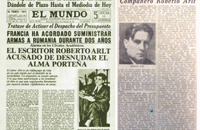 Roberto Arlt y el origen de "la cana"