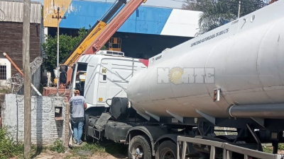 Se descompensó cuando conducía un camión cisterna