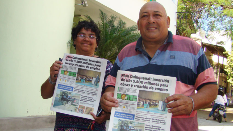"Rechacé trabajos por seguir siendo canillita"
