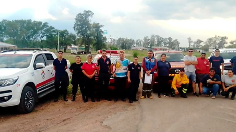 Bomberos Voluntarios del Chaco ayudarán en Salta