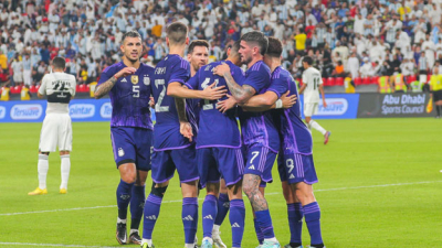 Argentina se lució y goleó a Emiratos Árabes Unidos en el último amistoso antes de Qatar