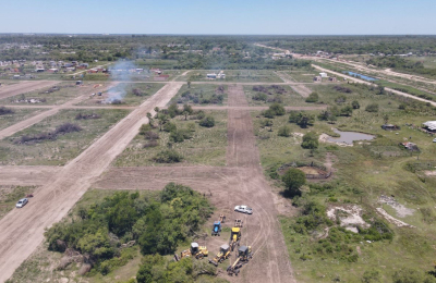 Avanzan obras de proyectos urbanos de La Rubita y Nuevo Sur Resistencia