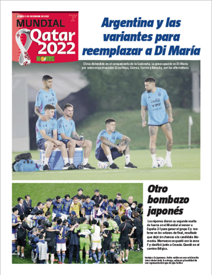 Argentina y las variantes para reemplazar a Di María