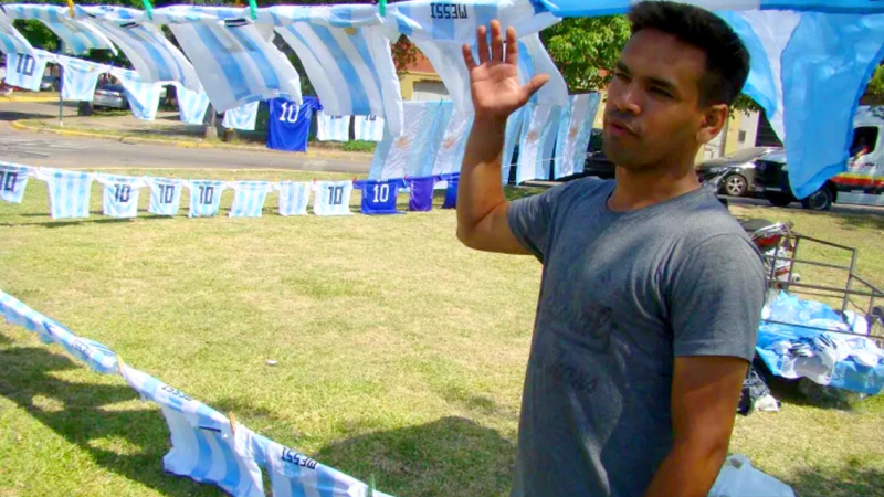 La ilusión por la selección Argentina repunta las ventas en la calle