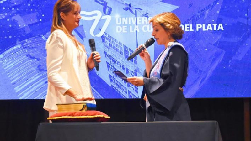 Asumió la Mgter. Florencia Rodriguez como nueva rectora de la Universidad de la Cuenca del Plata