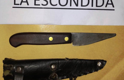Madrugada violenta en La Escondida: apuñalado en el cuello y abdomen