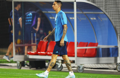 La vuelta de "Fideo" Di María y ensayo con cuatro variantes