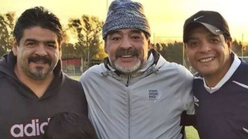 El festejo de Lalo Maradona con un emotivo mensaje
