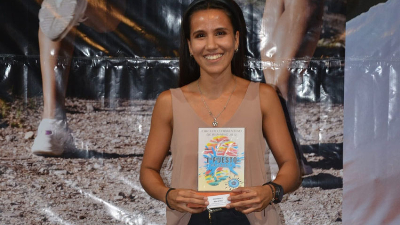 Una chaqueña es campeona del Circuito Correntino de Running