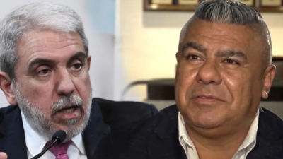 Aníbal Fernández cruzó duramente a "Chiqui" Tapia y lo llamó "cachivache de pacotilla"
