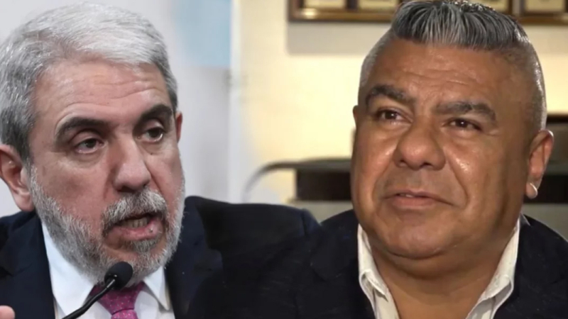 Aníbal Fernández cruzó duramente a "Chiqui" Tapia y lo llamó "cachivache de pacotilla"