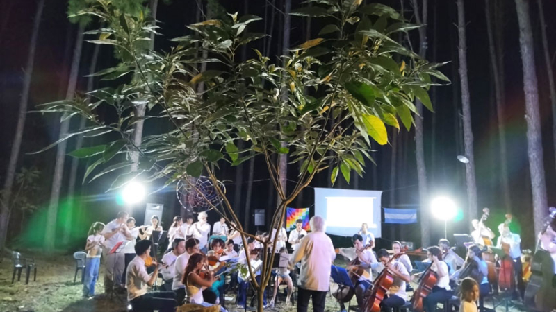 La Orquesta Comunitaria Cruce Viejo cerró un año pletórico de actividades