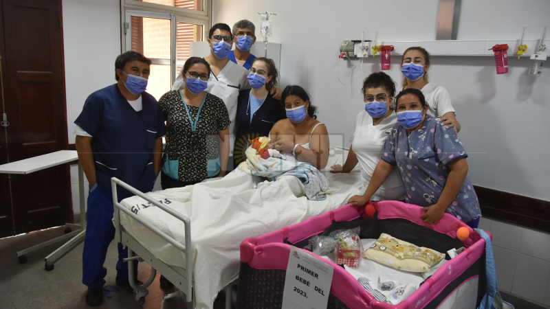 El primer bebé del año chaqueño nació en el hospital Perrando